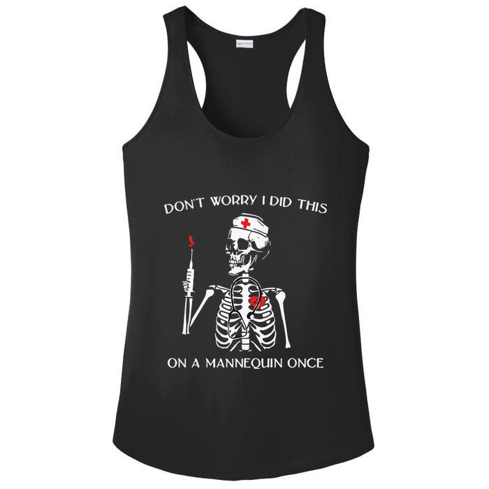 Dont Worry I Did This On A Mannequin Once Ladies PosiCharge Competitor Racerback Tank