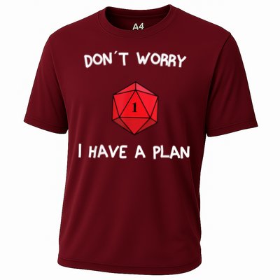 Dont Worry I Have A Plan Roleplaying Dice D20 Game Master Performance Shirt