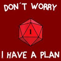 Dont Worry I Have A Plan Roleplaying Dice D20 Game Master Sustainable Knit Beanie
