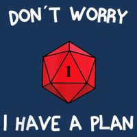 Dont Worry I Have A Plan Roleplaying Dice D20 Game Master Infant Baby Jersey Bodysuit