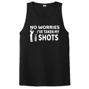 Don't Worry I Had My Golf Shots Funny golf club PosiCharge Competitor Tank