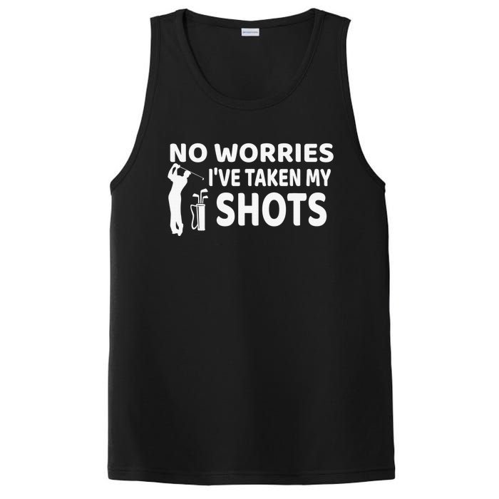 Don't Worry I Had My Golf Shots Funny golf club PosiCharge Competitor Tank