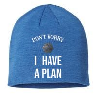 Don´t Worry I Have A Plan Roleplaying Dice D20 Gm Gamemaster Gift Sustainable Beanie