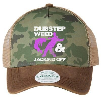 Dubstep Weed & Jacking Off Techno Rave Edm Festival Grunge Legacy Tie Dye Trucker Hat