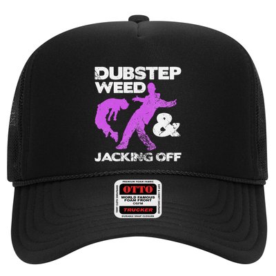 Dubstep Weed & Jacking Off Techno Rave Edm Festival Grunge Trucker Hat