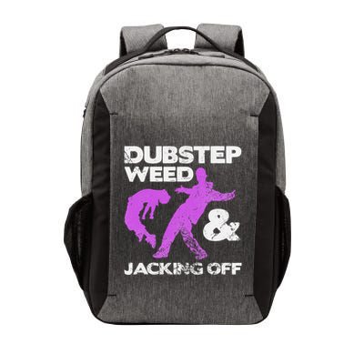 Dubstep Weed & Jacking Off Techno Rave Edm Festival Grunge Vector Backpack