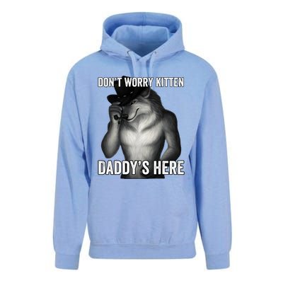 DonT Worry Kitten DaddyS Here Unisex Surf Hoodie