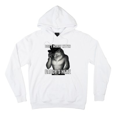 DonT Worry Kitten DaddyS Here Hoodie