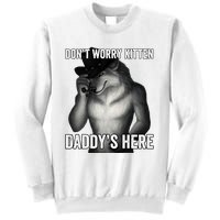 DonT Worry Kitten DaddyS Here Sweatshirt