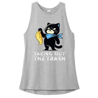 Debate Win Kamala Debate Trophy Taking Out The Trash Ladies PosiCharge Tri-Blend Wicking Tank