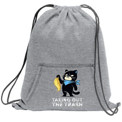 Debate Win Kamala Debate Trophy Taking Out The Trash Sweatshirt Cinch Pack Bag