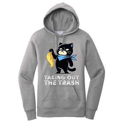 Debate Win Kamala Debate Trophy Taking Out The Trash Women's Pullover Hoodie