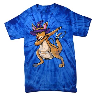 Dabbing Witch Kangaroo Nurse Vintage Great Gift Tie-Dye T-Shirt