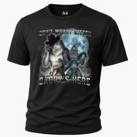 Don't Worry Kitten Daddy's Here Alpha Wolf Cooling Performance Crew T-Shirt