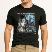 Don't Worry Kitten Daddy's Here Alpha Wolf Cooling Performance Crew T-Shirt