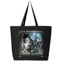 Don't Worry Kitten Daddy's Here Alpha Wolf 25L Jumbo Tote