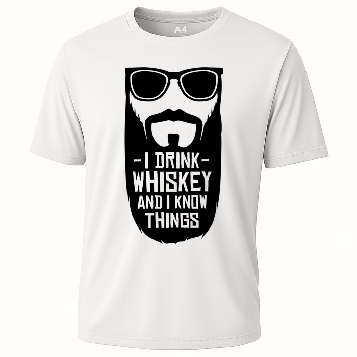 I Drink Whiskey And I Know Things Performance Shirt