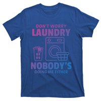 DonT Worry Laundry Nobody Is Doing Me Either Humor Laundry Great Gift T-Shirt