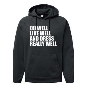 Do Well Live Well... Performance Fleece Hoodie