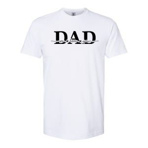 Dad We Love You Father's Day Softstyle CVC T-Shirt