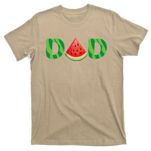 Dad Watermelon Lover Fruitarian Summer Fruit Fathers Day T-Shirt