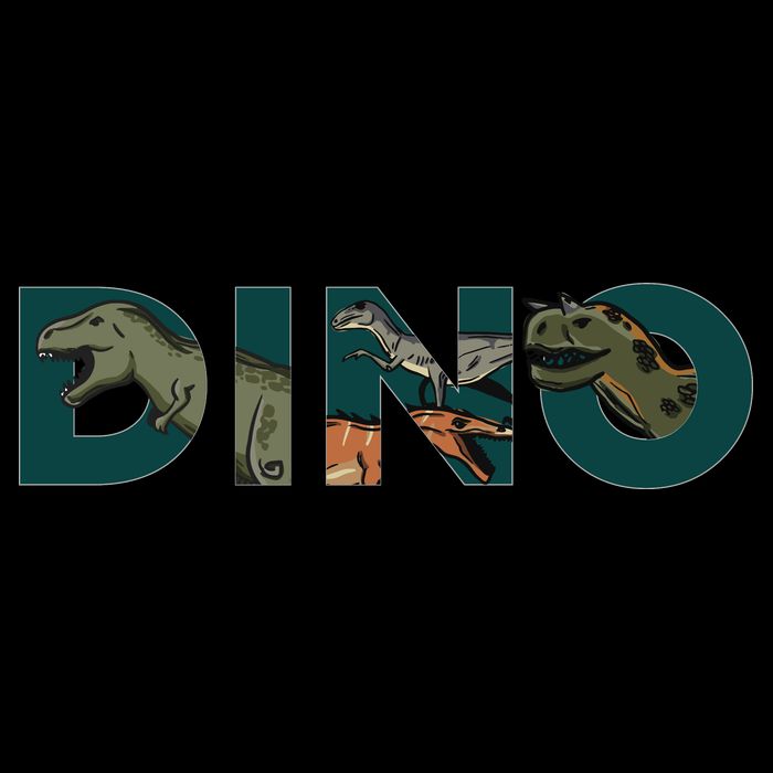 Dino Word Logo City Backpack