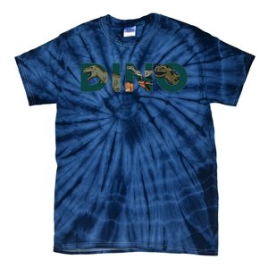 Dino Word Logo Tie-Dye T-Shirt