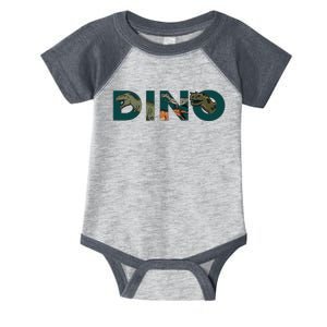 Dino Word Logo Infant Baby Jersey Bodysuit