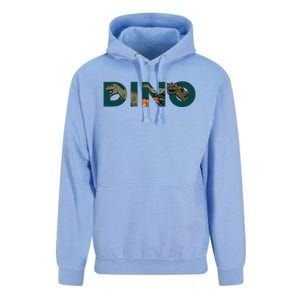 Dino Word Logo Unisex Surf Hoodie