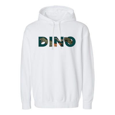 Dino Word Logo Garment-Dyed Fleece Hoodie