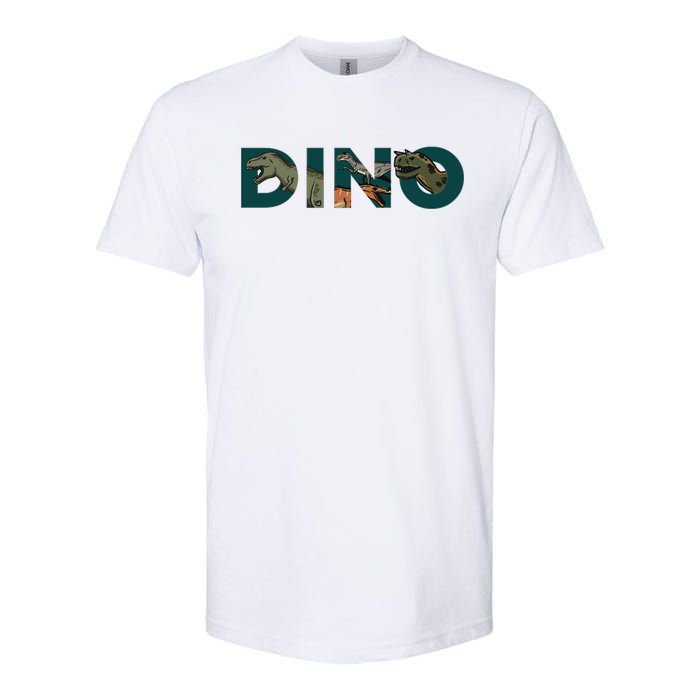 Dino Word Logo Softstyle CVC T-Shirt