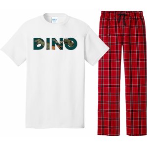 Dino Word Logo Pajama Set