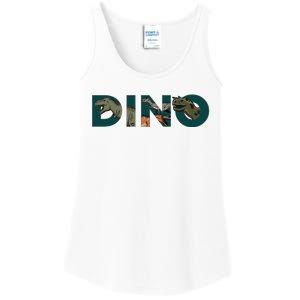 Dino Word Logo Ladies Essential Tank