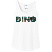 Dino Word Logo Ladies Essential Tank