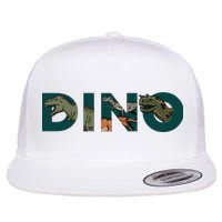 Dino Word Logo Flatbill Hat