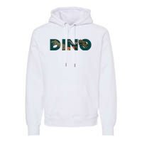 Dino Word Logo Premium Hoodie