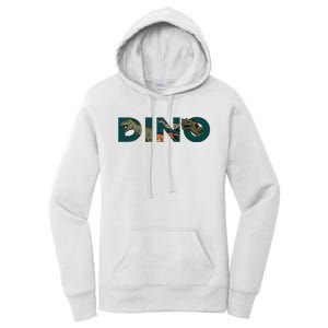 Dino Word Logo Women's Pullover Hoodie