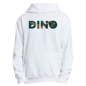 Dino Word Logo Urban Pullover Hoodie