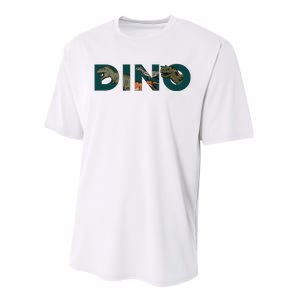 Dino Word Logo Performance Sprint T-Shirt