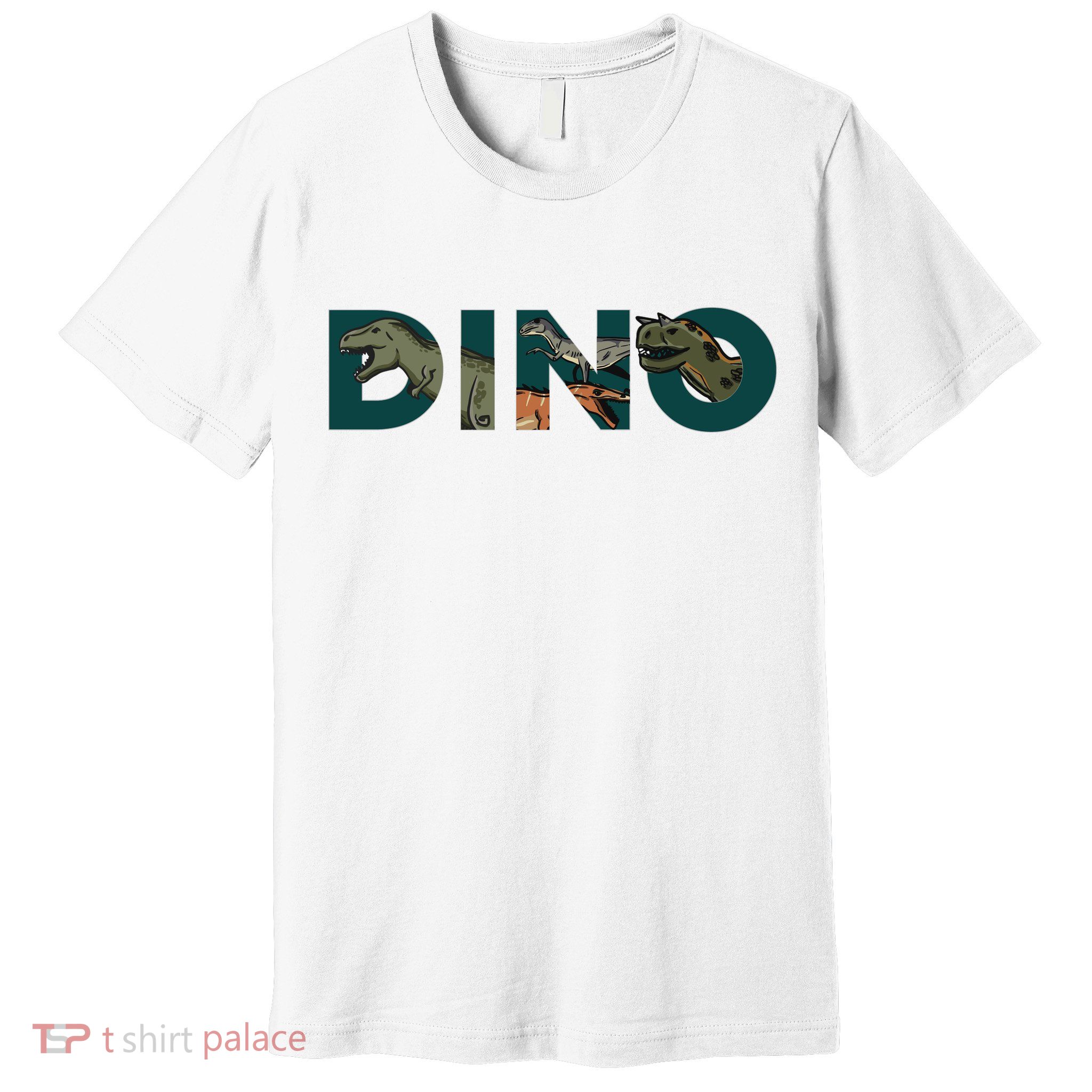 Dino Word Logo Premium T-Shirt