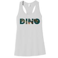 Dino Word Logo Women's Racerback Tank