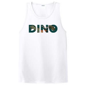 Dino Word Logo PosiCharge Competitor Tank