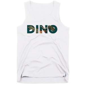 Dino Word Logo Tank Top