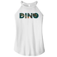 Dino Word Logo Women's Perfect Tri Rocker Tank