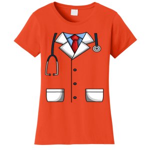 Doctor White Lab Coat Medical Dr. Dress Up Women's T-Shirt