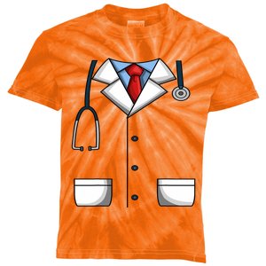 Doctor White Lab Coat Medical Dr. Dress Up Kids Tie-Dye T-Shirt