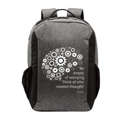 DonT Worry Mind Quote By Rumi Vector Backpack