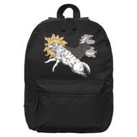 Double Wolf Moon Sun 16 in Basic Backpack