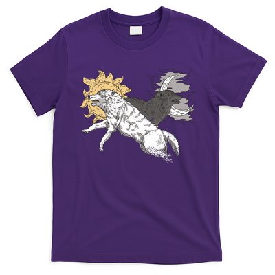 Double Wolf Moon Sun T-Shirt