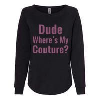 Dude WhereS My Couture Womens California Wash Sweatshirt